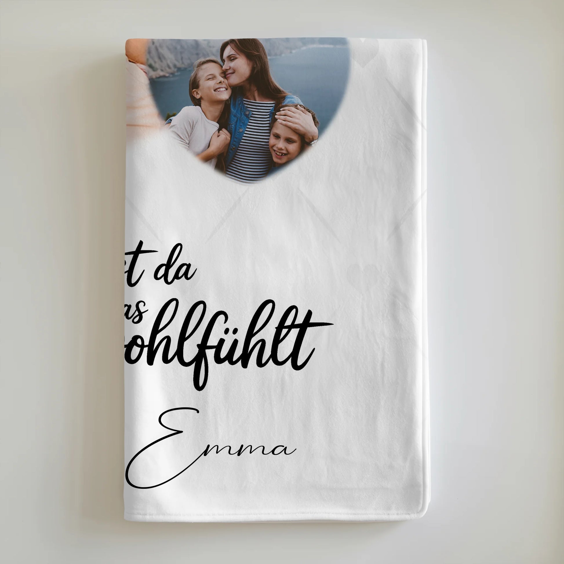 Personalisierte Kuscheldecke Mit Namen 3 Herz Fotos Das Herz Wohlfühlt für Liebe und Gemütlichkeit 6
