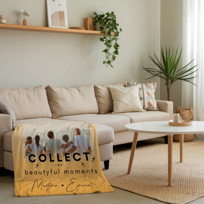 Personalisierte Kuscheldecke Mit Namen 3 Fotos Collect Beautiful Moments Perfektes Geschenk 4