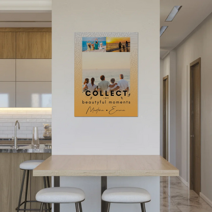 Wandbild Familie Personalisiert mit 3 Fotos Collect Beautiful Moments Individuell gestaltet
