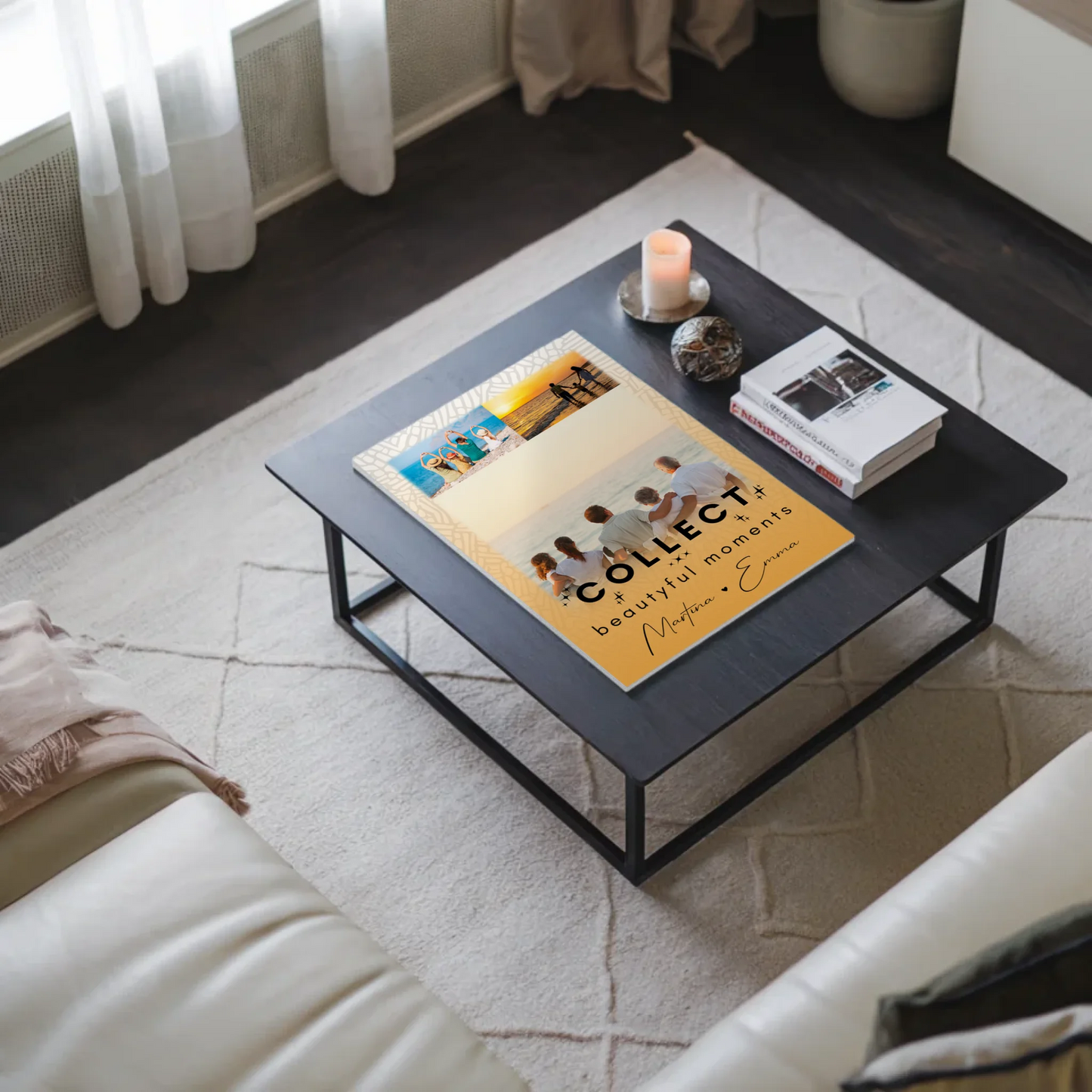 Wandbild Familie Personalisiert mit 3 Fotos Collect Beautiful Moments Individuell gestaltet