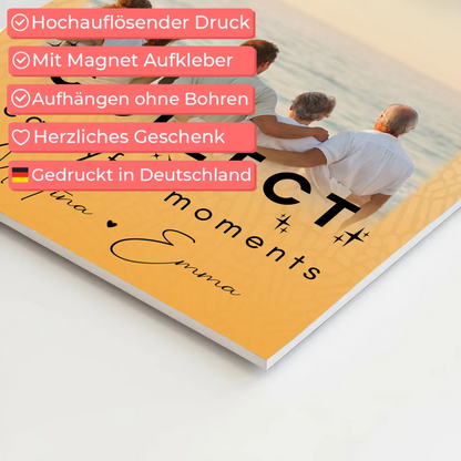 Wandbild Familie Personalisiert mit 3 Fotos Collect Beautiful Moments Individuell gestaltet