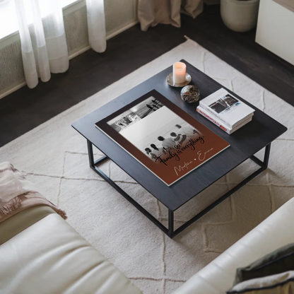 Wandbild Familie Personalisiert mit 3 Fotos Family Is Everything Individuell gestaltet 9