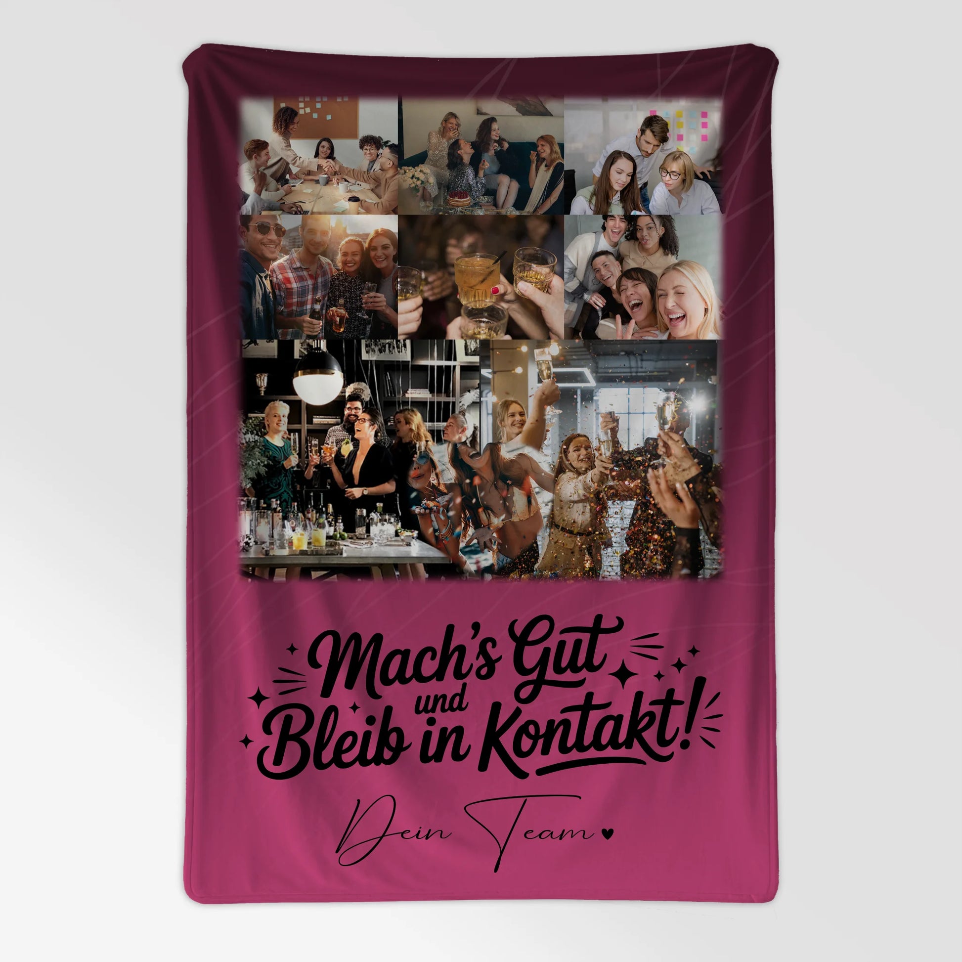Personalisierte Decke Mit Namen 8 Fotos und 1 Herz Foto Halb so chaotisch und halb so schön 7