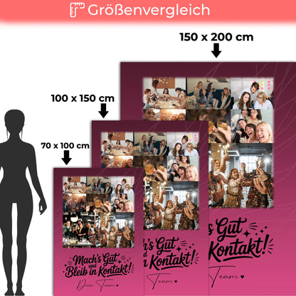 Personalisierte Decke Mit Namen 8 Fotos und 1 Herz Foto Halb so chaotisch und halb so schön 5