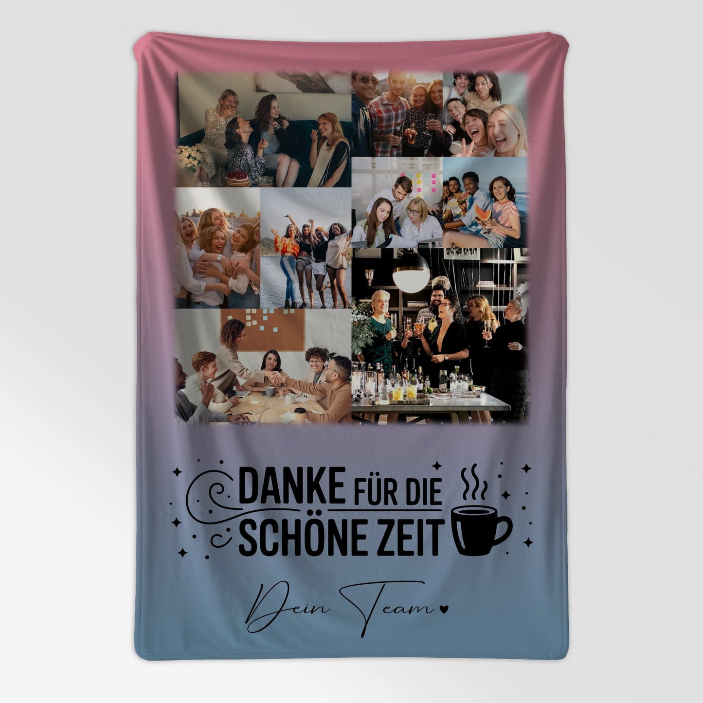 Decke Mit Namen 9 Fotos Ein Leben lang an deiner Seite personalisiertes Geschenk 7
