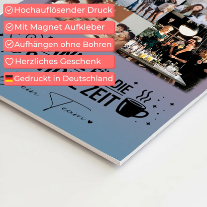 Personalisiertes Fotoboard Magnet Wandbild 9 Fotos Ein Leben lang an deiner Seite 4
