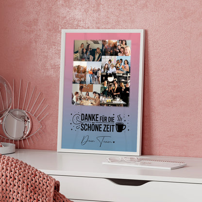 Abschied Kollegin Poster mit 9 Fotos Ein Leben lang an deiner Seite