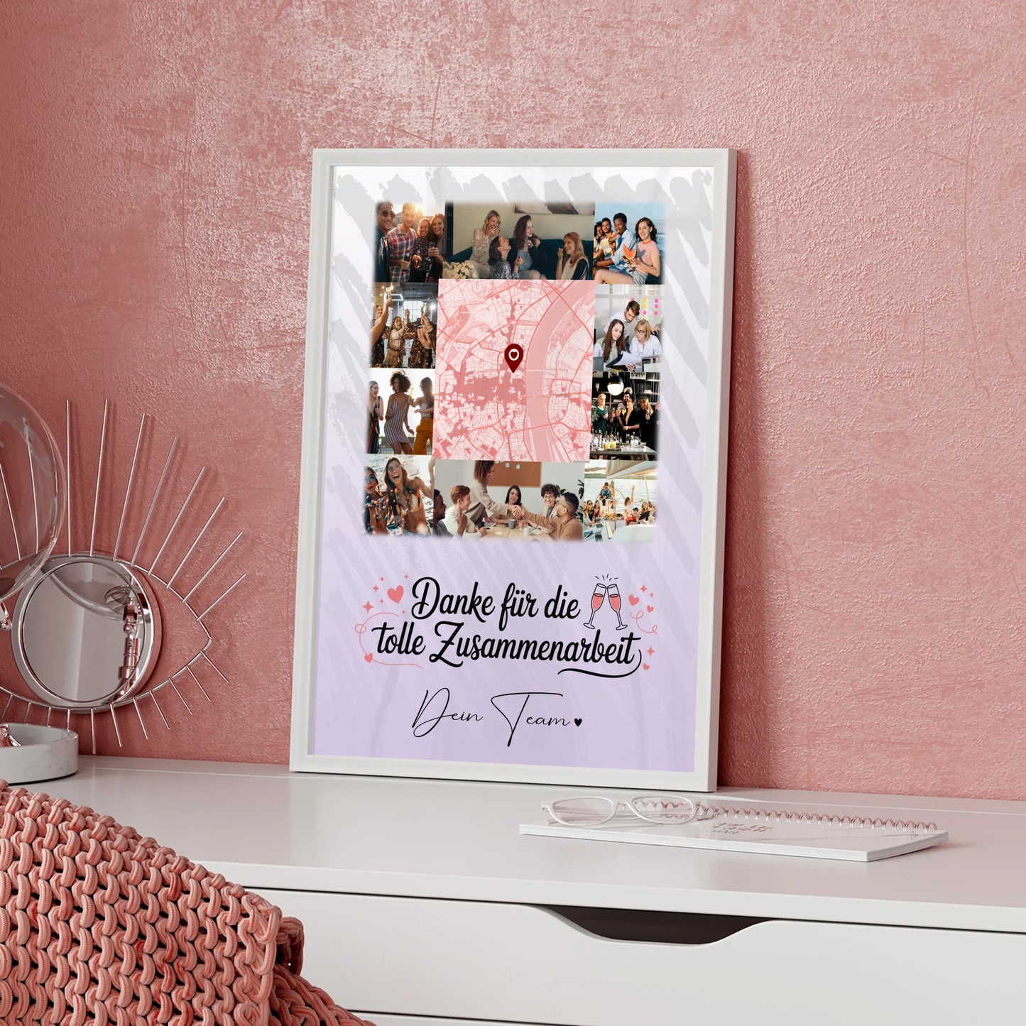 Kollegin Poster Abschied 10 Fotos Karte Ein Leben lang an deiner Seite