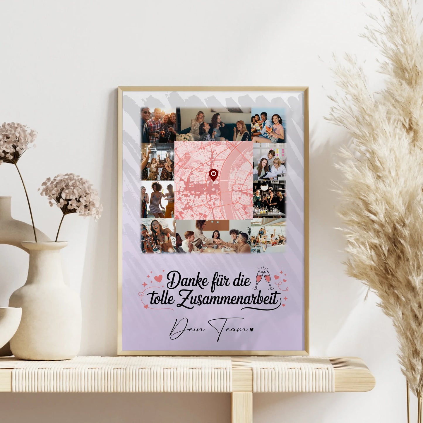 Kollegin Poster Abschied 10 Fotos Karte Ein Leben lang an deiner Seite