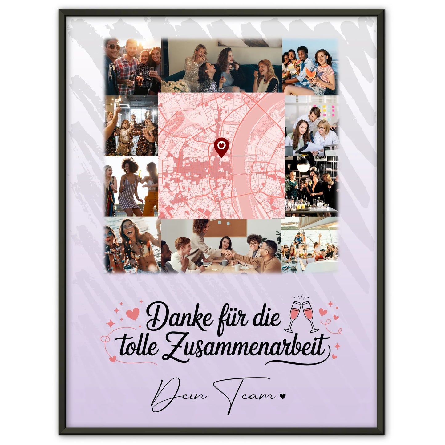 Kollegin Poster Abschied 10 Fotos Karte Ein Leben lang an deiner Seite