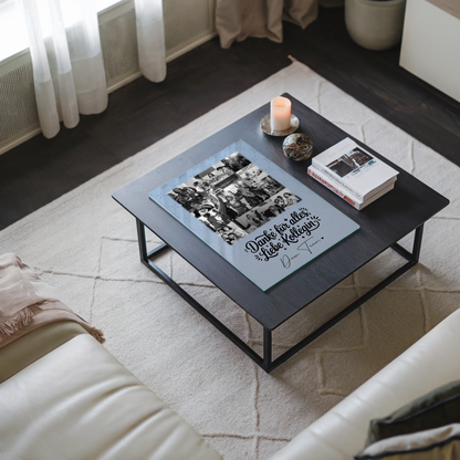 Personalisierte Foto Acrylglas Wanddekoration mit 11 Fotos Life is better with you in it