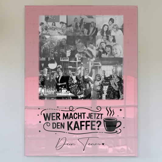 Personalisierte Geschenke mit Foto Acrylglas 8 Fotos und 1 Herz Foto Einfach so