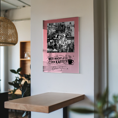 Personalisierte Geschenke mit Foto Acrylglas 8 Fotos und 1 Herz Foto Einfach so