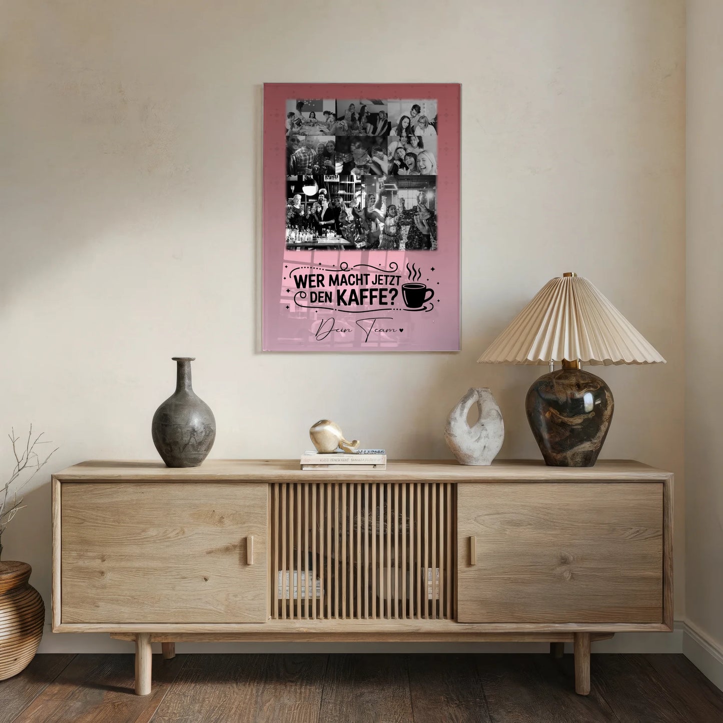 Personalisierte Geschenke mit Foto Acrylglas 8 Fotos und 1 Herz Foto Einfach so