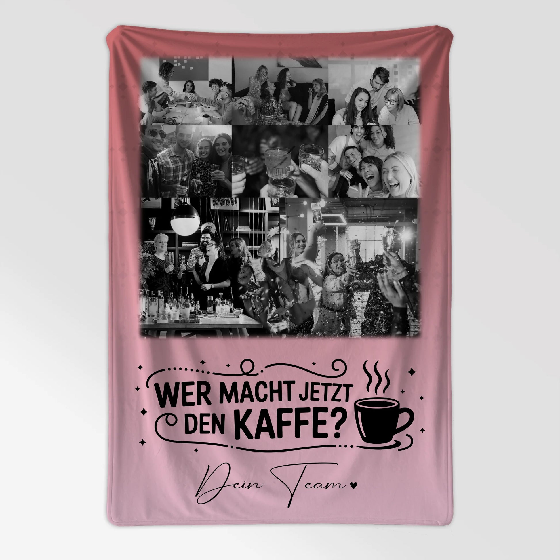 Personalisierte Decke Mit Namen 8 Fotos und 1 Herz Foto Einfach so für besondere Momente 7