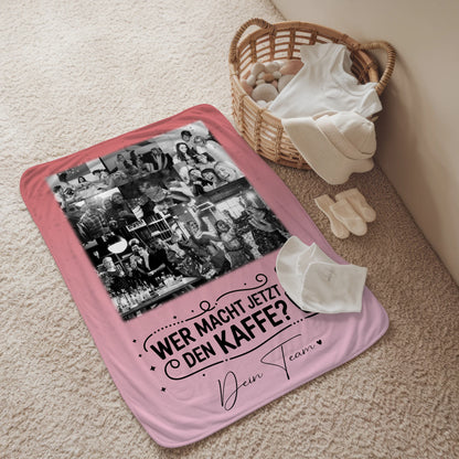 Personalisierte Decke Mit Namen 8 Fotos und 1 Herz Foto Einfach so für besondere Momente 2