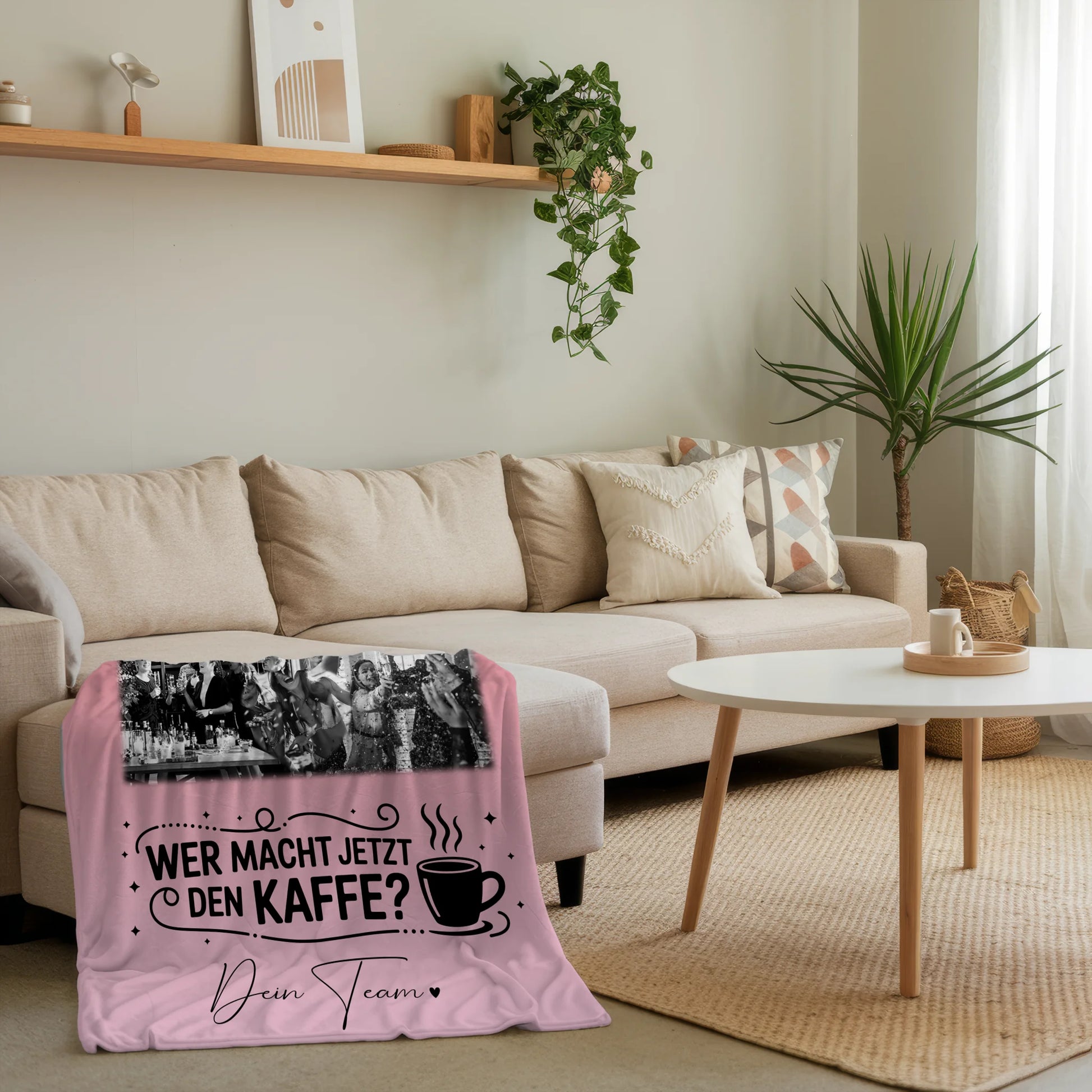 Personalisierte Decke Mit Namen 8 Fotos und 1 Herz Foto Einfach so für besondere Momente 4