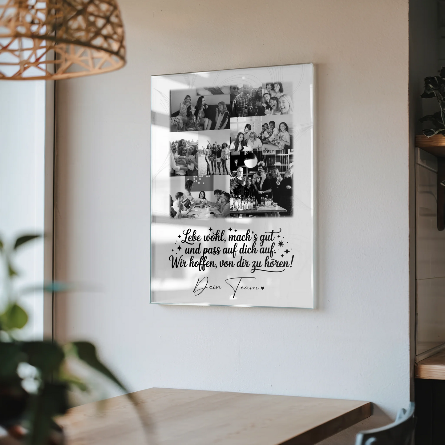 Acrylglas Mit Foto 9 Fotos Ein Hoch auf dich personalisiertes Geschenk