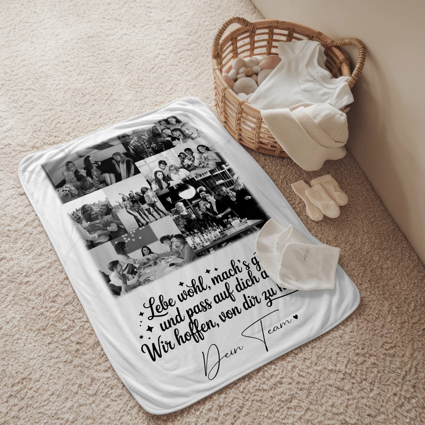 Kuscheldecke Mit Namen 9 Fotos Ein Hoch auf Dich personalisiertes Geschenk 2