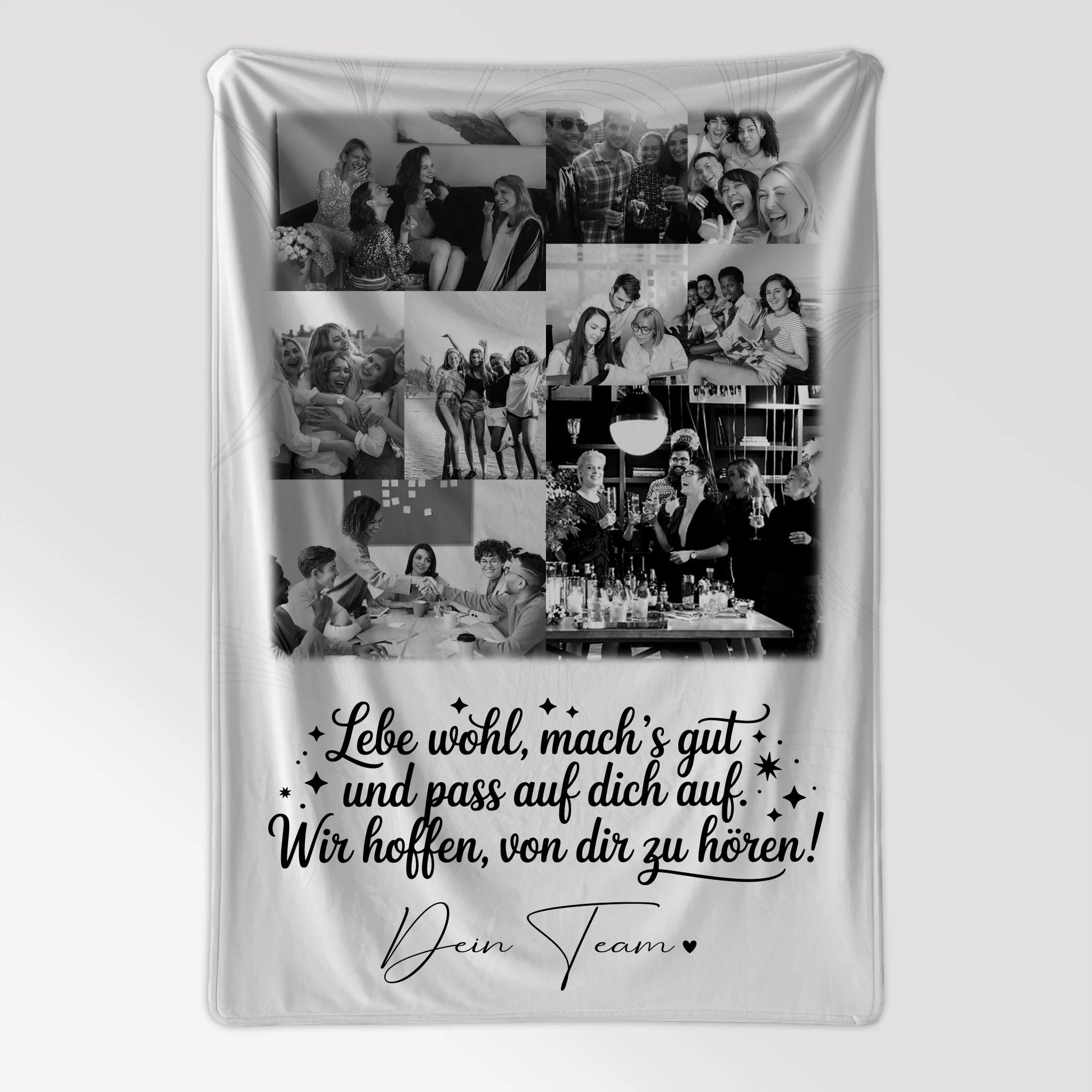 Kuscheldecke Mit Namen 9 Fotos Ein Hoch auf Dich personalisiertes Geschenk 7