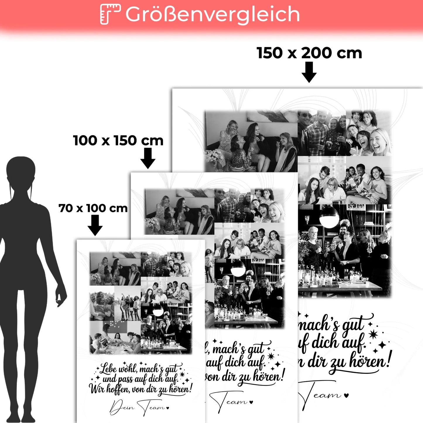 Kuscheldecke Mit Namen 9 Fotos Ein Hoch auf Dich personalisiertes Geschenk 5