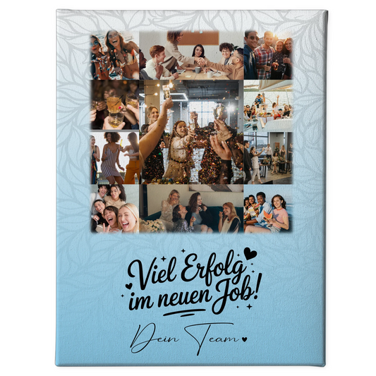 Personalisierte Leinwand Bild mit 11 Fotos You are my sunshine on a cloudy day Geschenk 1