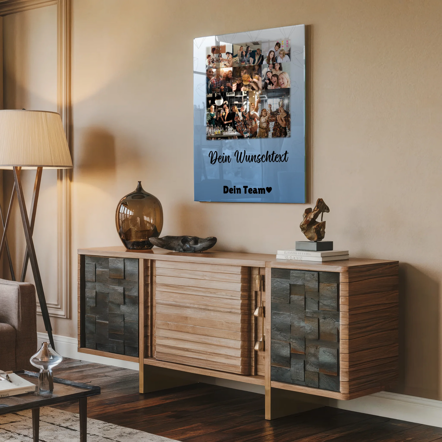 Personalisierte Geschenke mit Foto Mit Acrylglas 8 Fotos 1 Herz Foto Wunschtext Du bist mein Komisch