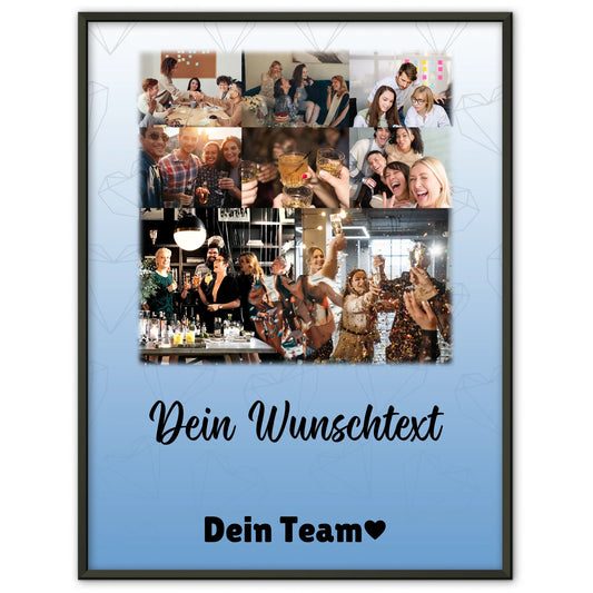 Kollegin Poster Abschied mit 8 Fotos 1 Herz Foto Wunschtext Du bist mein Komisch