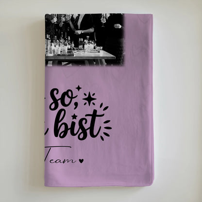 Personalisierte Kuscheldecke Mit Namen 9 Fotos Bessere Welt Geschenk für Familie und Freunde 6