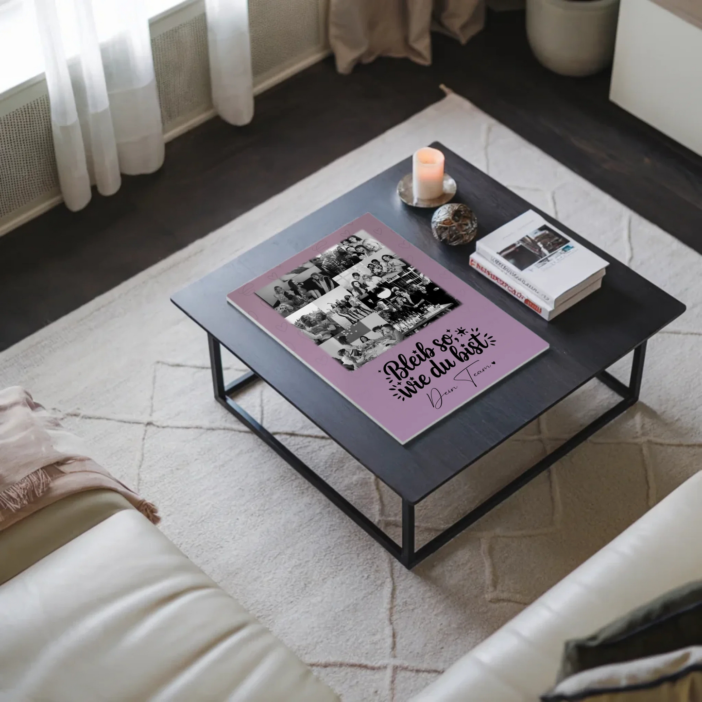 Personalisiertes Fotoboard Poster Magnetisch mit 9 Fotos für eine Bessere Welt 9