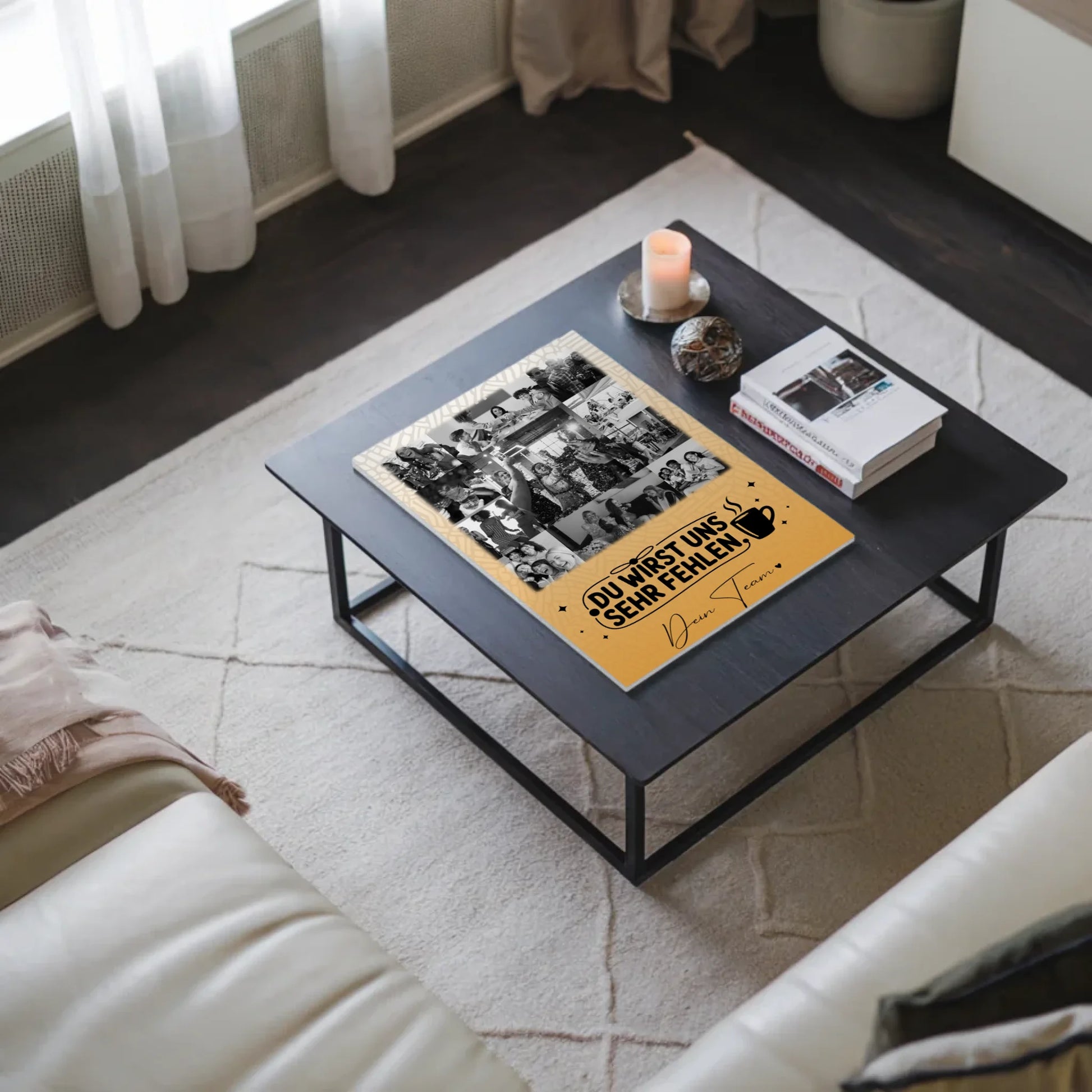 Magnetposter Fotoboard mit 11 Fotos Unbezahlbarer Schatz personalisiertes Geschenk 3