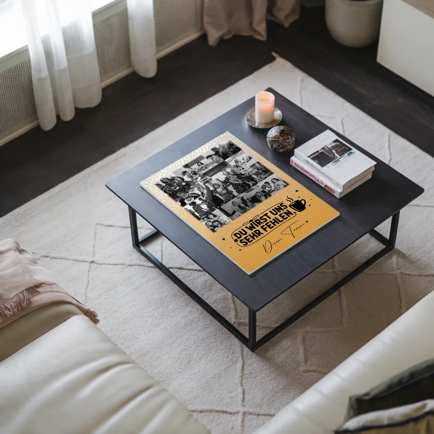 Magnetposter Fotoboard mit 11 Fotos Unbezahlbarer Schatz personalisiertes Geschenk