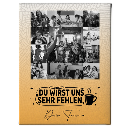 Leinwand Personalisiert mit 11 Fotos Unbezahlbarer Schatz für einzigartige Geschenke 1