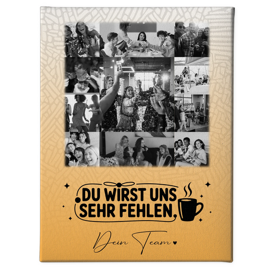 Leinwand Personalisiert mit 11 Fotos Unbezahlbarer Schatz für einzigartige Geschenke 1