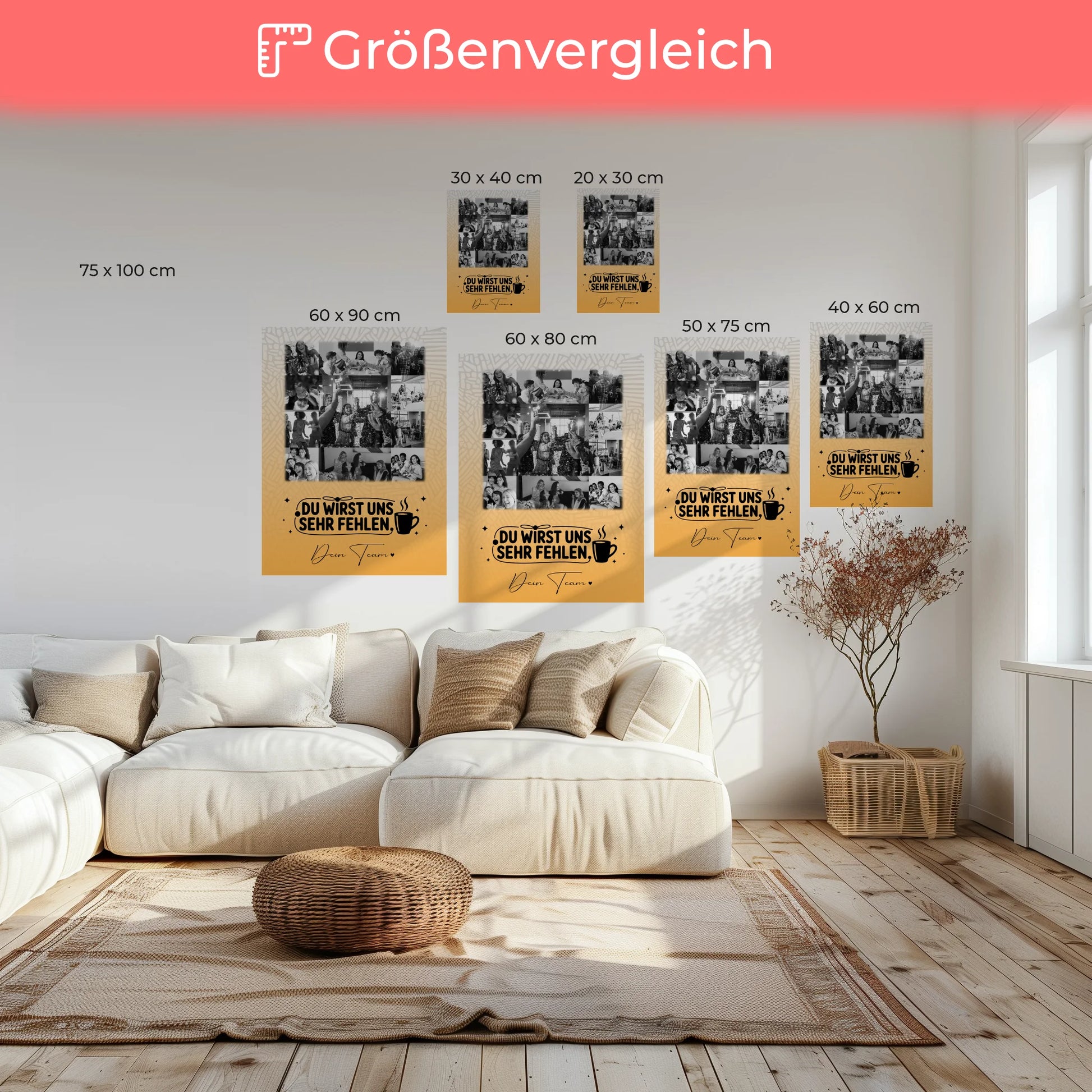 Leinwand Personalisiert mit 11 Fotos Unbezahlbarer Schatz für einzigartige Geschenke 6