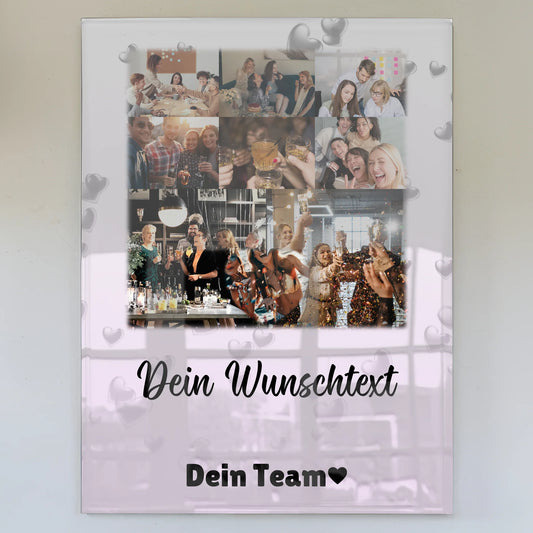 Acrylglas Mit Foto 8 Fotos 1 Herz Foto Wunschtext Always Better Together