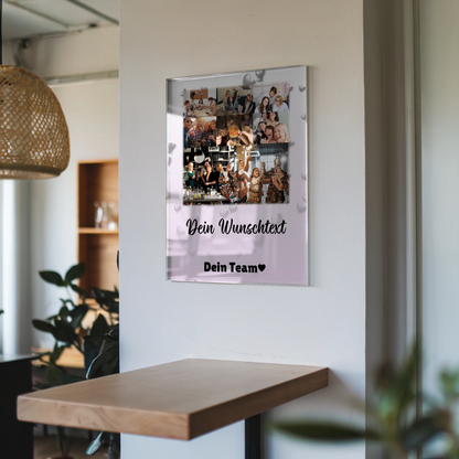 Acrylglas Mit Foto 8 Fotos 1 Herz Foto Wunschtext Always Better Together