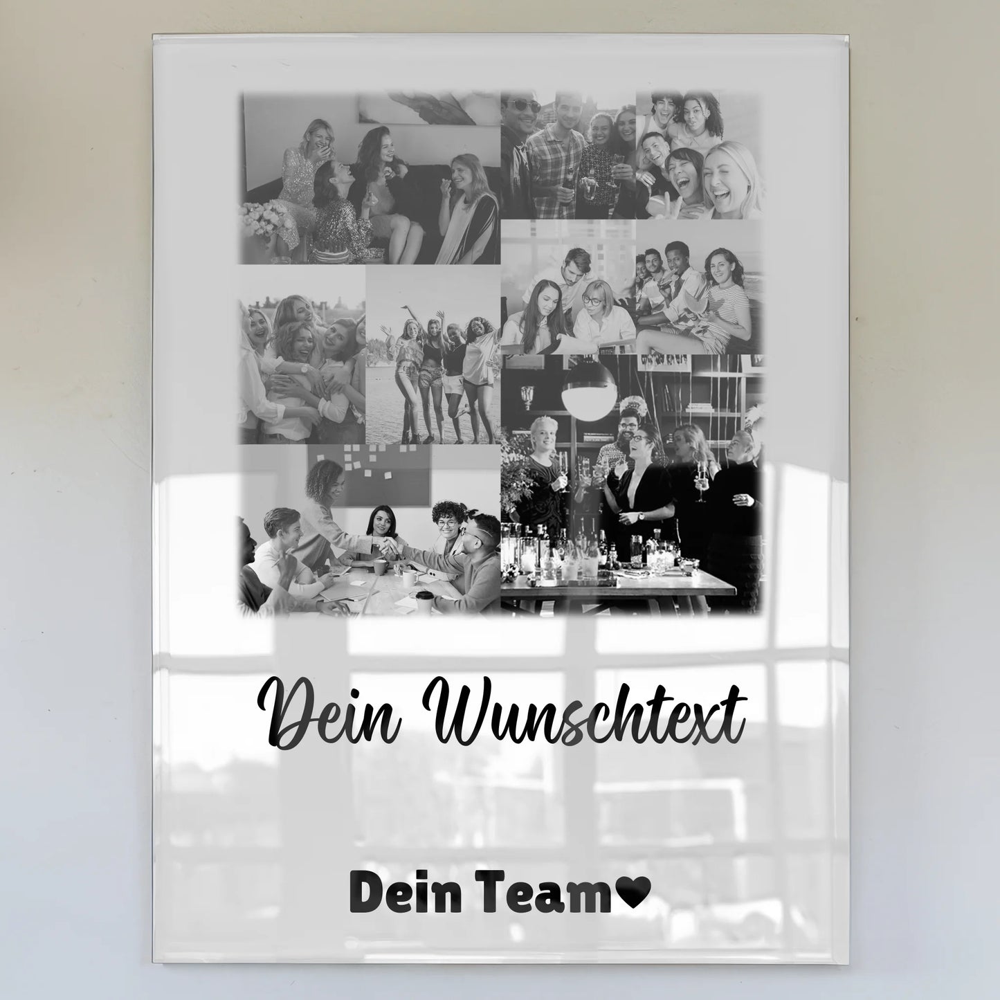 Personalisierte Acrylglas Mit Foto 9 Fotos Wunschtext Geschenk für besondere Anlässe
