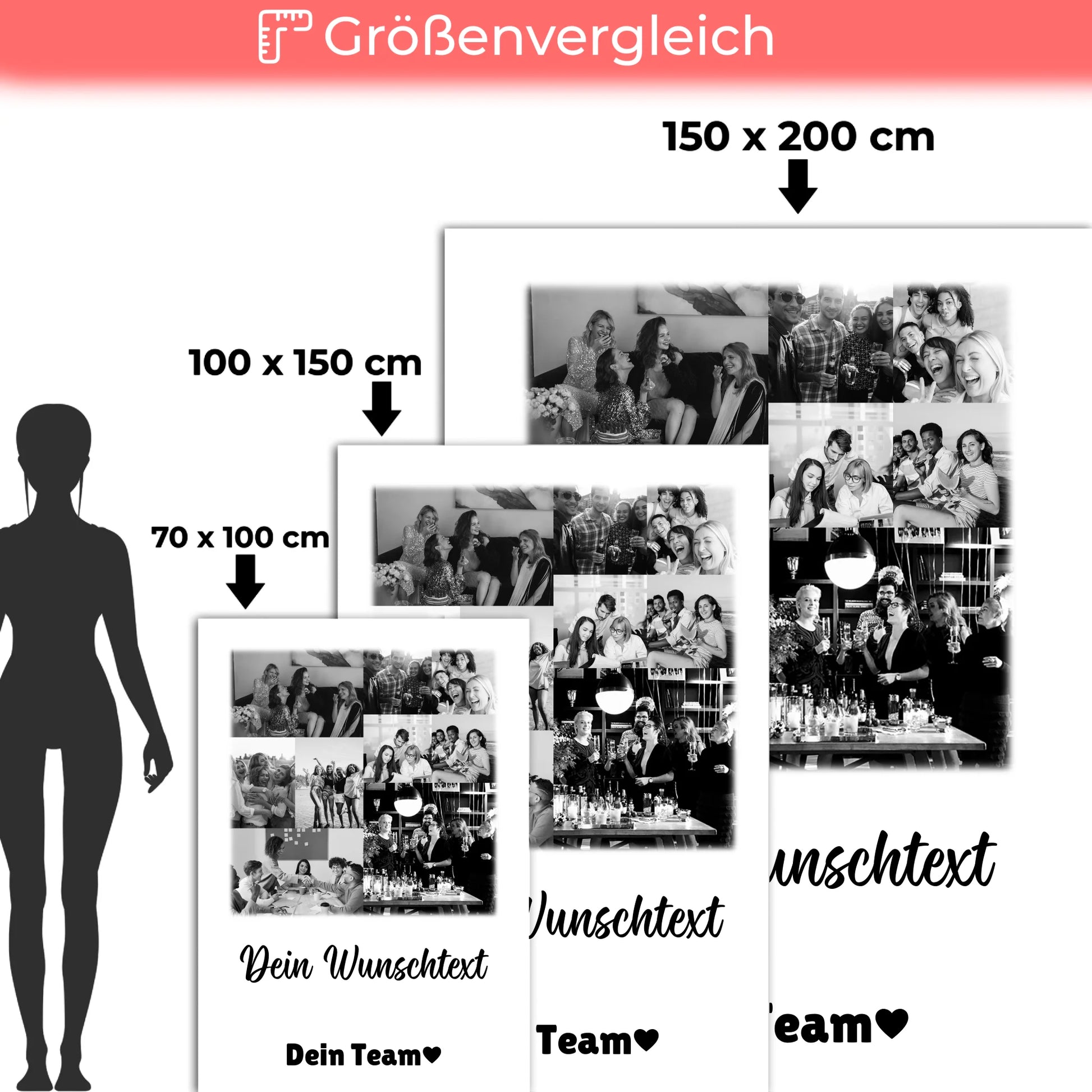 Kuscheldecke Mit Namen 9 Fotos Wunschtext personalisiertes Geschenk für Kinder und Erwachsene 5