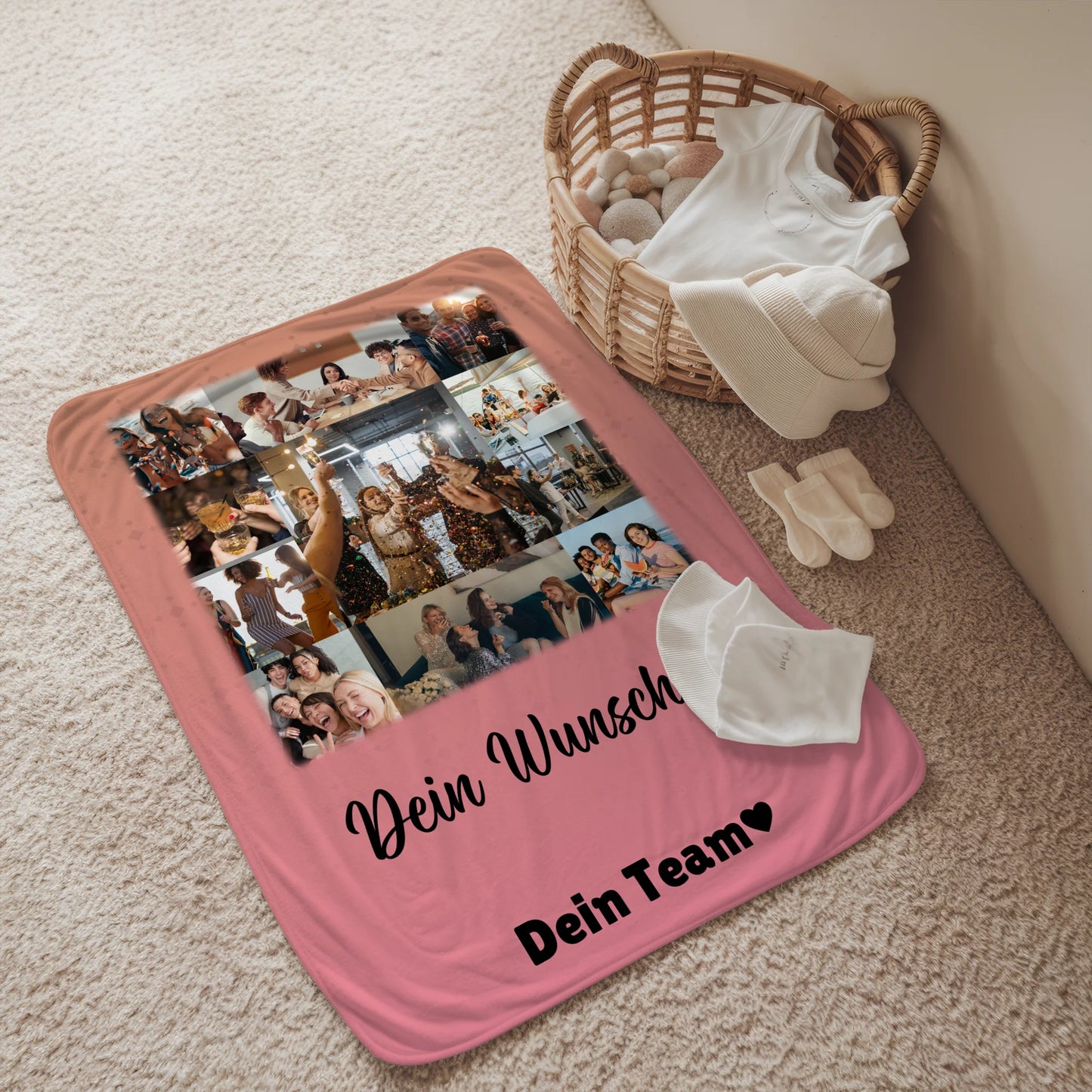 Kuscheldecke Mit Namen Und Motiv 11 Fotos Wunschtext Du bist mein Komisch 2