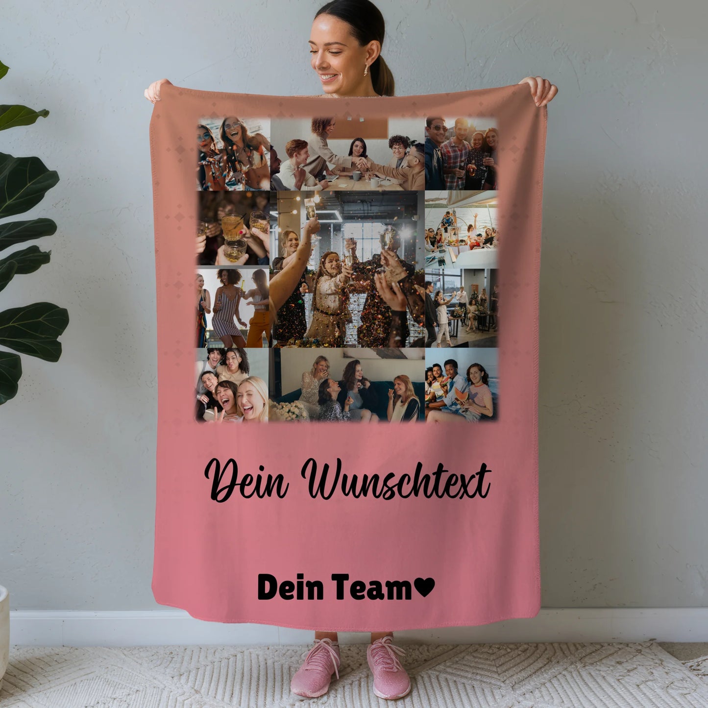 Kuscheldecke Mit Namen Und Motiv 11 Fotos Wunschtext Du bist mein Komisch 1