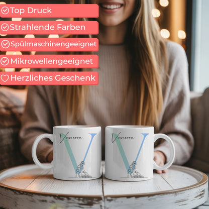 Kaffee Tasse Personalisiert Lineart Maurerin Maurer Individuelles Geschenk 6