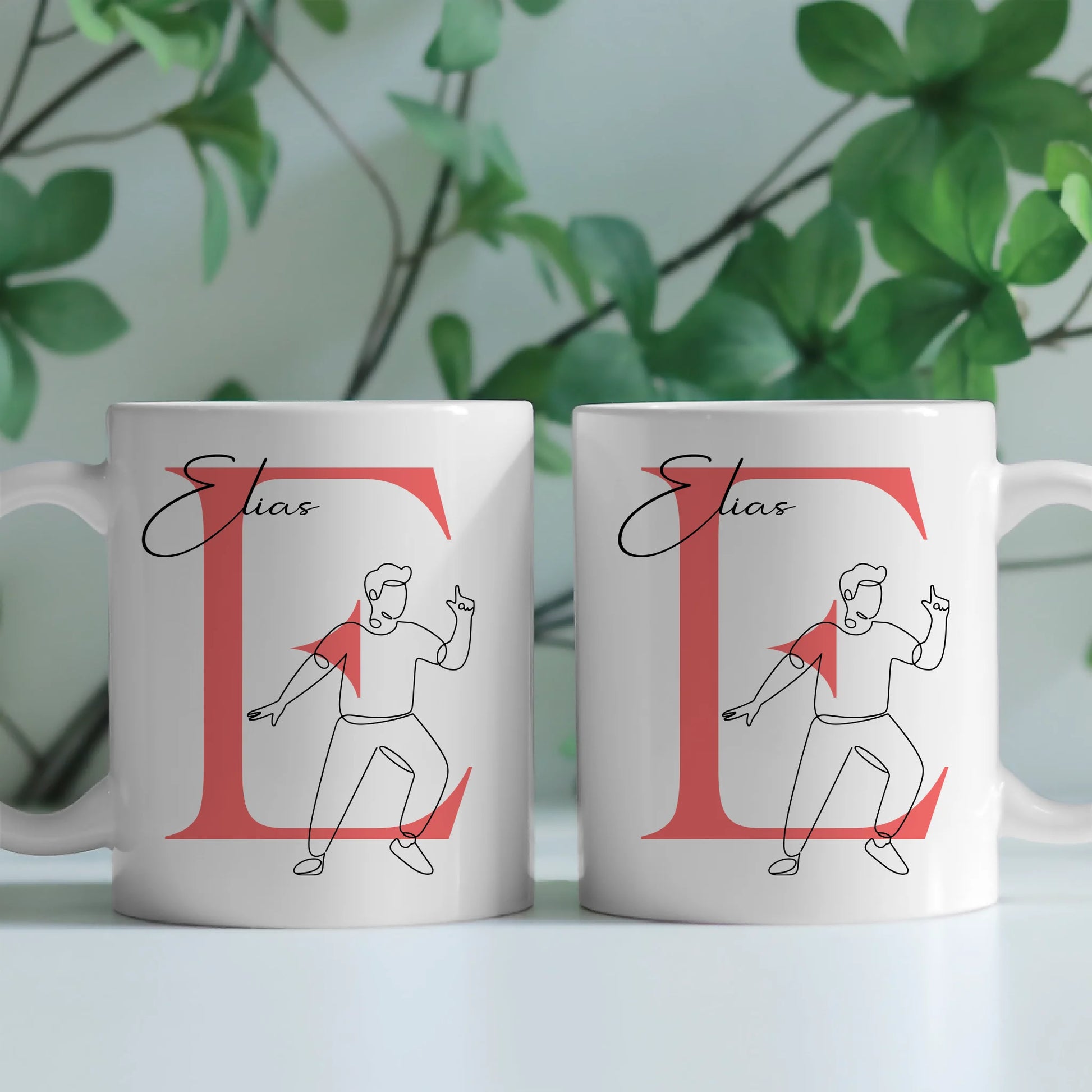 Ausgefallene Tassen Mit Name Lineart Bloggen Blogger Personalisiert 2