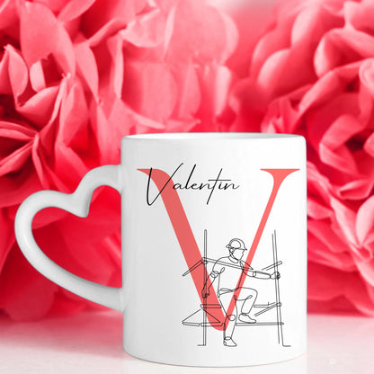 Personalisierte Tasse Mit Name Und Lineart Gerüstbauer Geschenk für Gerüstbauer 7