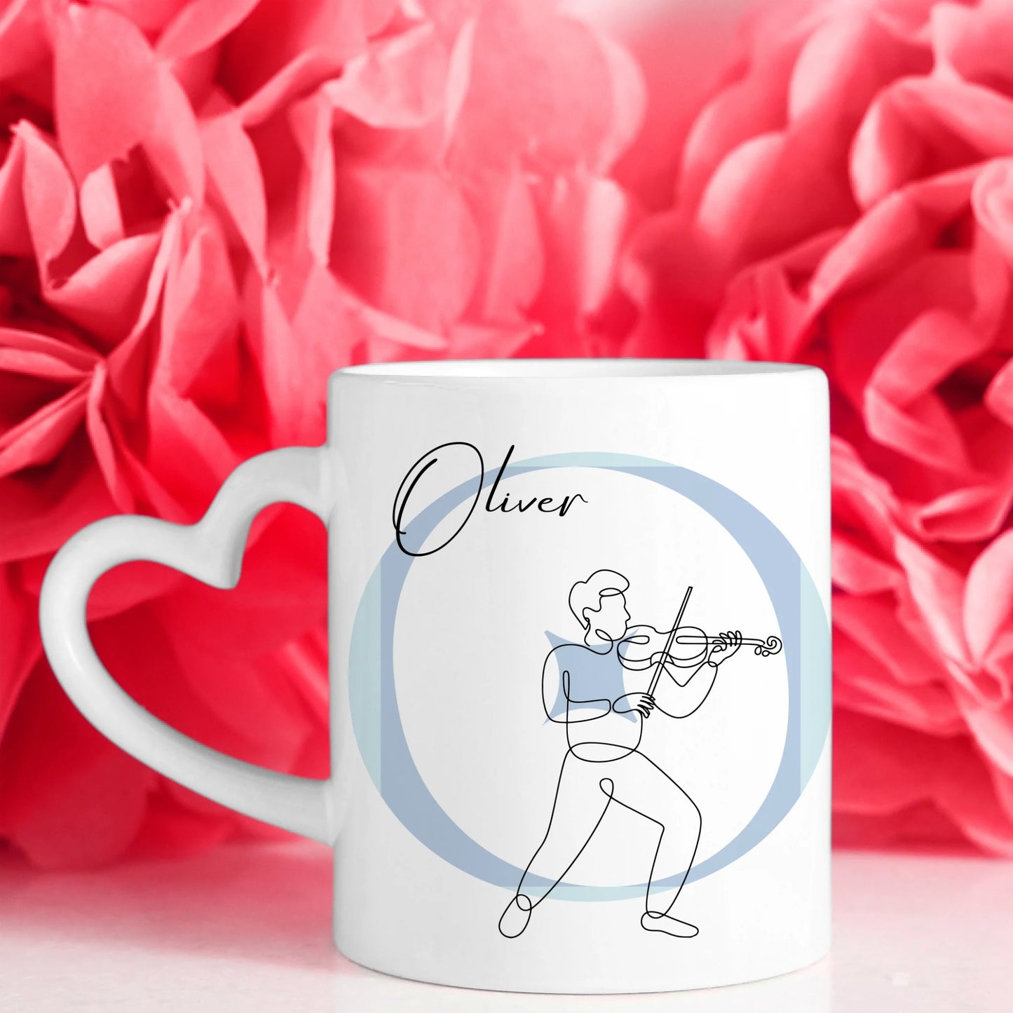 Ausgefallene Tassen Mit Name Lineart Orchester Orchestermitglied Personalisiert 7