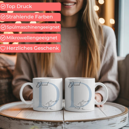 Personalisierte Tasse Mit Name Und Lineart Wakeboarden Wakeboarder Geschenk 6