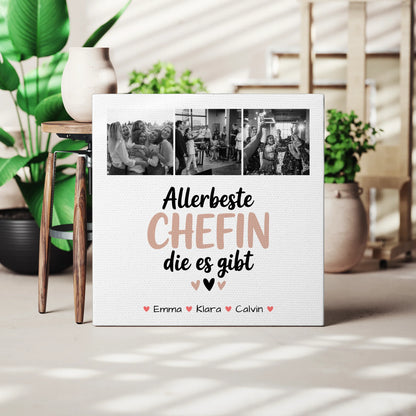 Fotocollage Großes Bild Aus Vielen Kleinen Für Chefin Die Allerbeste Chefin Die Es Gibt 3