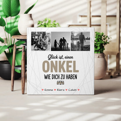 Fotocollage Großes Bild Aus Vielen Kleinen Fotocollage Onkel Glück Ist einen Onkel Wie Dich Zu Haben 3