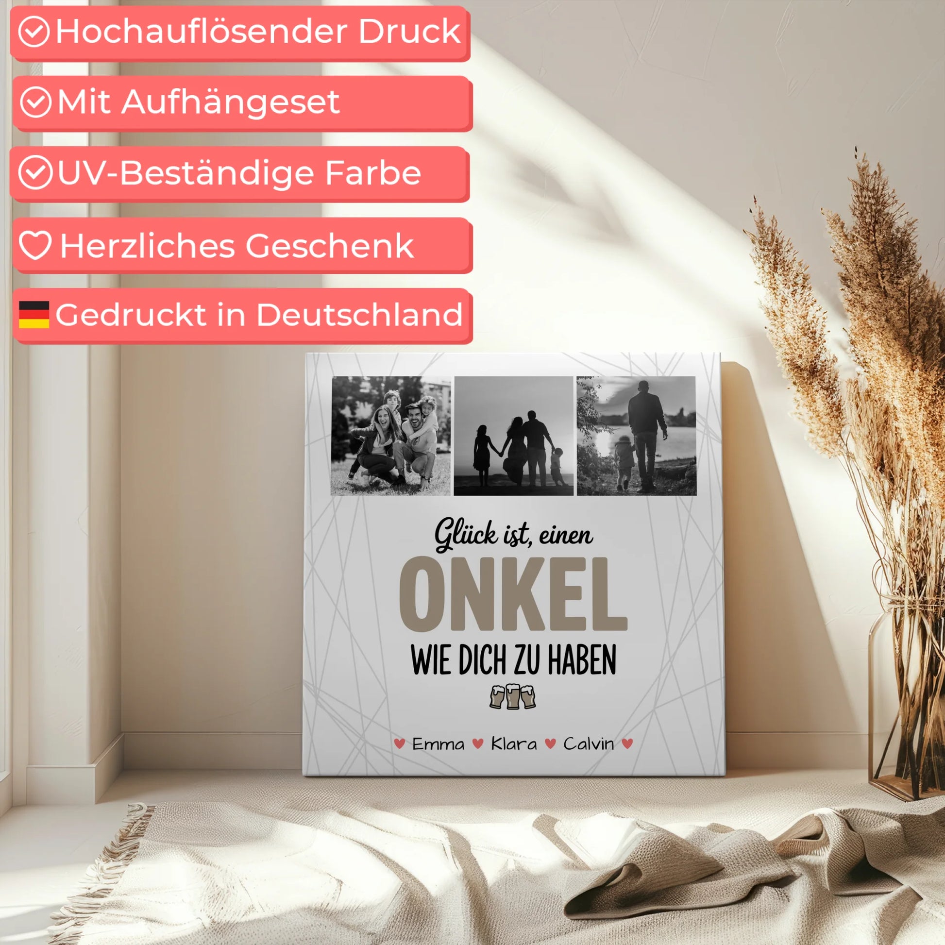 Fotocollage Großes Bild Aus Vielen Kleinen Fotocollage Onkel Glück Ist einen Onkel Wie Dich Zu Haben 5