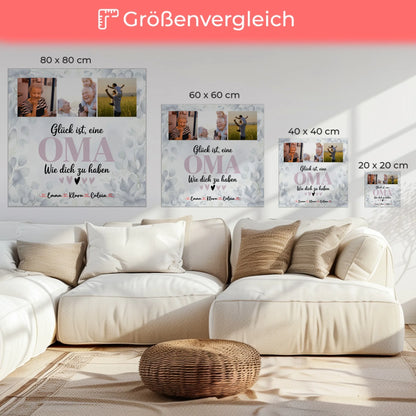 Wandbild Oma Fotocollage für Oma Glück Ist eine Oma Wie Dich Zu Haben Geschenk 6